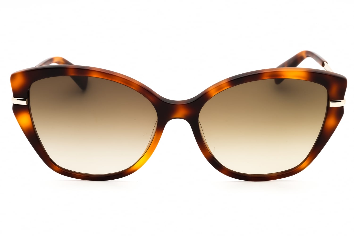 Longchamp Cat Eye Tortoise Shell French Sunglasses Sunglasses Havana - Metal | Longchamp US main image 3