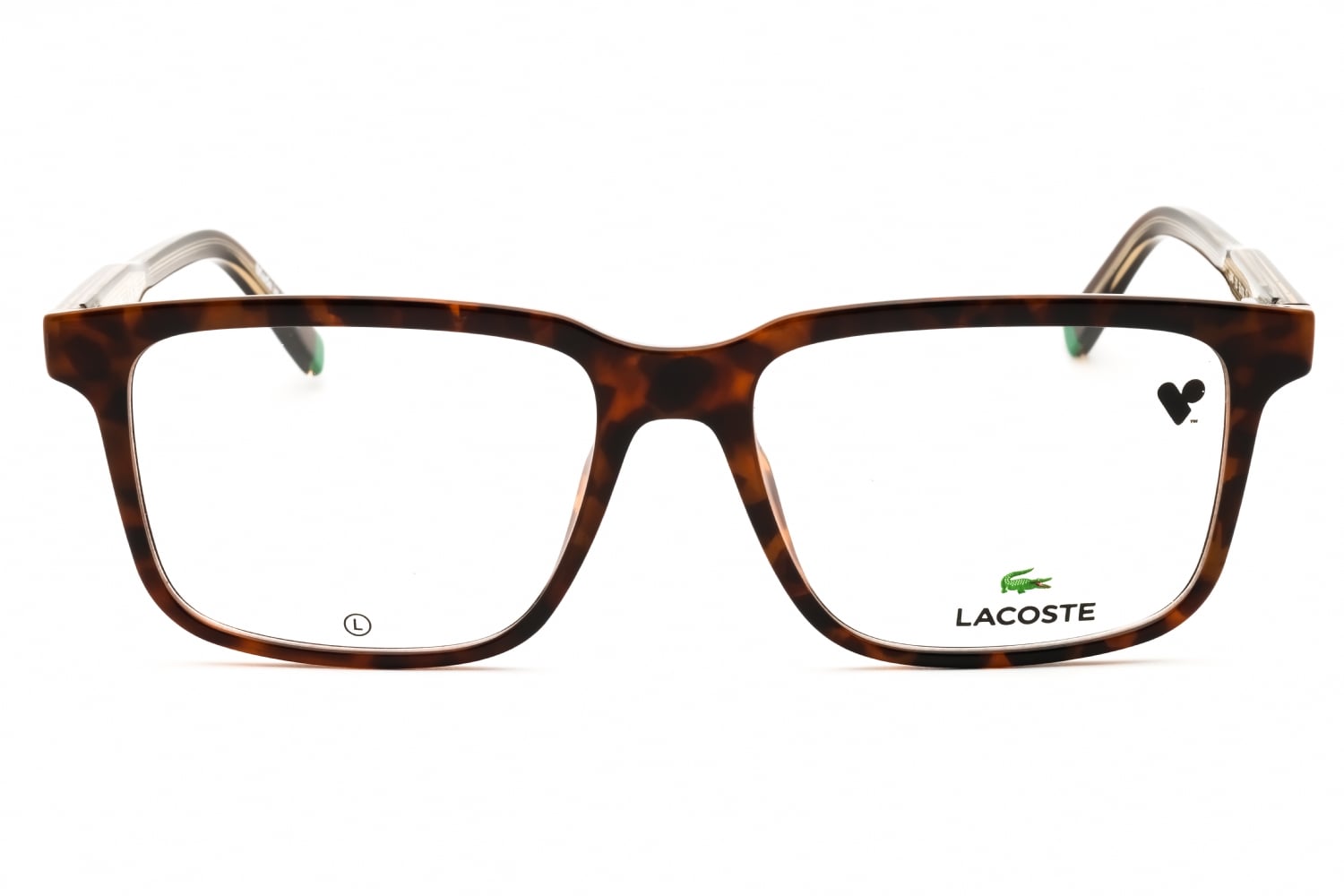 Lacoste Clear Cat Eye Sunglasses with Brown Lenses Lacoste L2691 214 Brown Cat Eyes Eyeglasses | Mercari main image 2