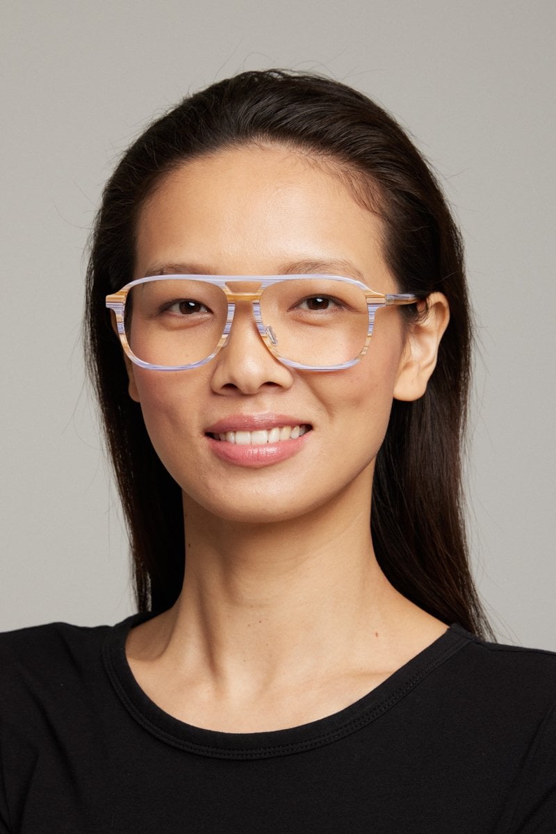 SAI　AT 2着 Blue Stripe KITS Saturday Lift-off™ SE Eyeglasses — Aviator