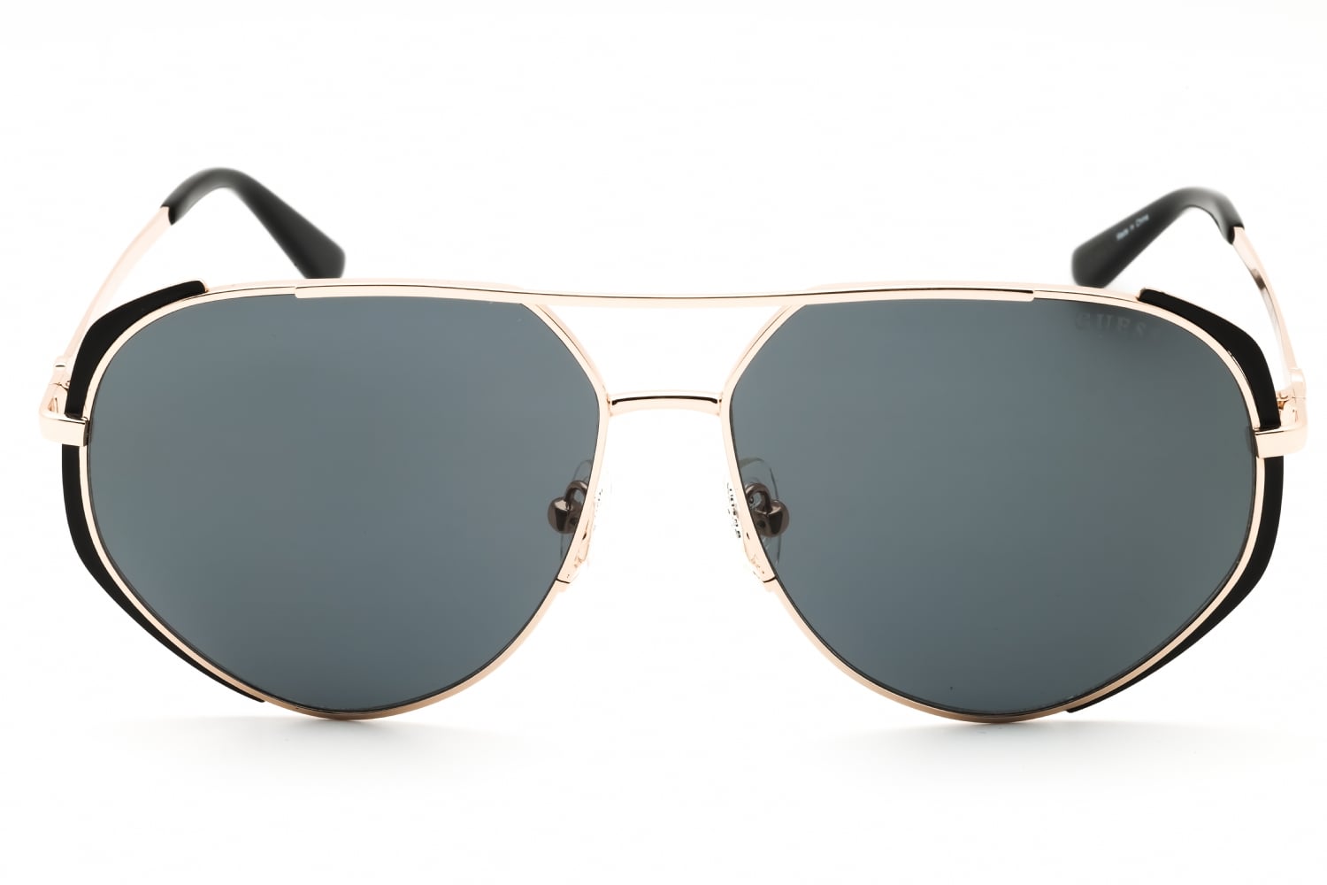Guess GU00219 02A Women’s Aviator Sunglasses 59mm Matte Black Guess GU00219 02A | Online Sale - Amevista main image 2
