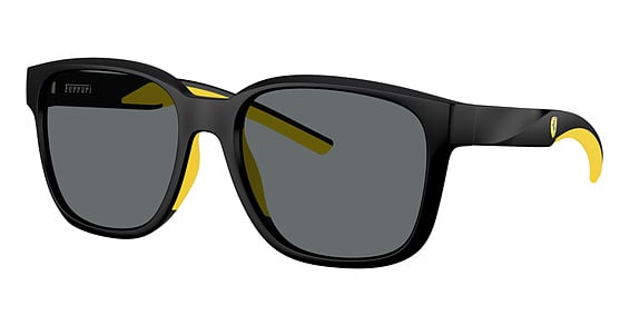 FERRARI FZ6019D - Matte Black, Acetate, Rectangle frame
