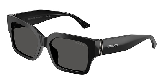 Jimmy Choo JC5058JU - Black, Plastic, Rectangle frame