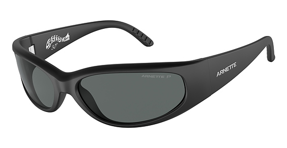 Arnette AN4302 CATFISH - Matte Black, Acetate, Oval frame