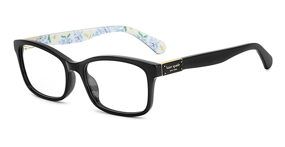 Kate Spade KS Lucyann 4/G - Black, Acetate, Rectangle frame