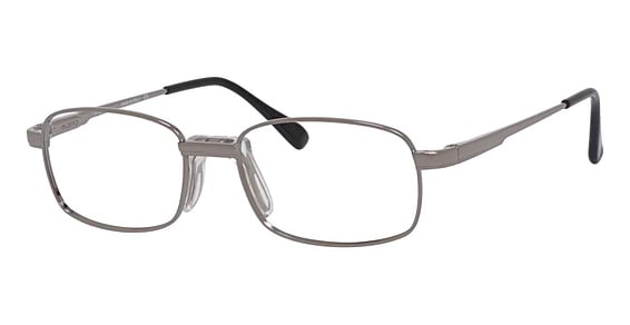 Elasta E 7162 - Ruthenium, Stainless Steel, Rectangle frame