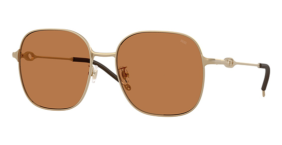 Diesel DL1010D - Matte Gold, Metal, Rectangle frame