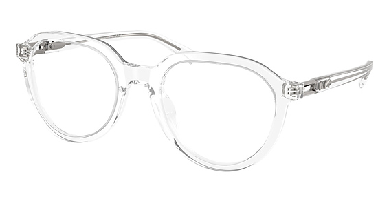 Michael Kors MK4129 REDWOOD - Clear, Plastic, Oval frame