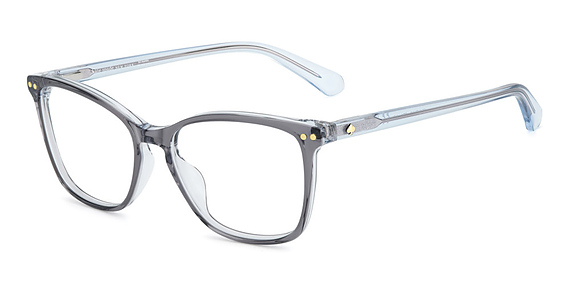 Kate Spade KS Karly 2 - Grey Blue, Acetate, Rectangle frame