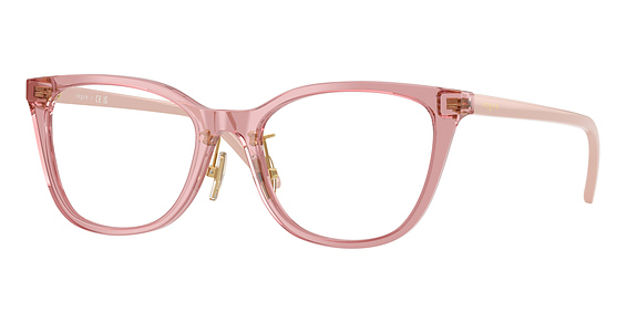 Vogue VO5685D - Transparent Pink, Plastic, Cat Eye frame