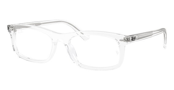 Ray-Ban RX5450F - Transparent, Plastic, Rectangle frame
