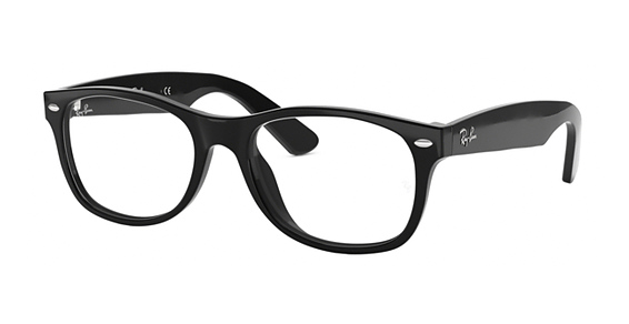Ray-Ban RX5184F NEW WAYFARER - Black, Plastic, Oval frame