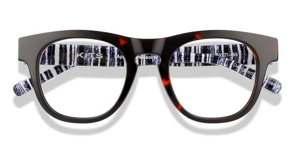 KITS Jordan Primo - Havana/Stripe, Acetate, Rectangle frame