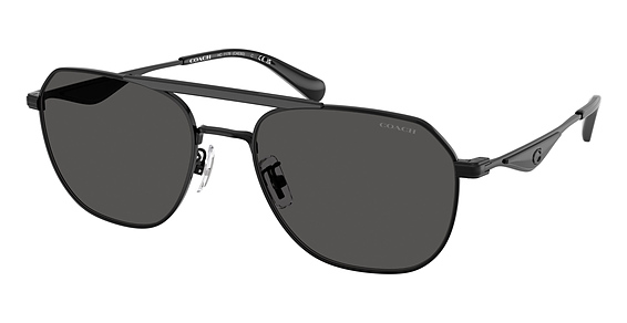 COACH HC7178 CAE80 - Satin Black, Metal, Aviator frame
