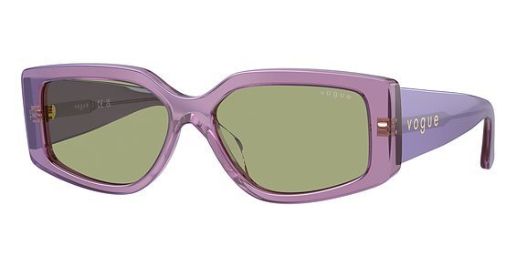Vogue VO5642SU - Transparent Pearl Purple, Plastic, Oval frame