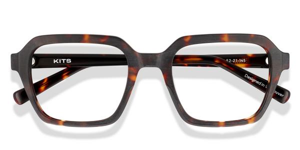 KITS Perrin - Dark Havana, Acetate, D Frame frame