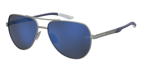 Under Armour UA Instinct 2/G - 9t9xt Mtruthblu, Stainless Steel, Aviator frame