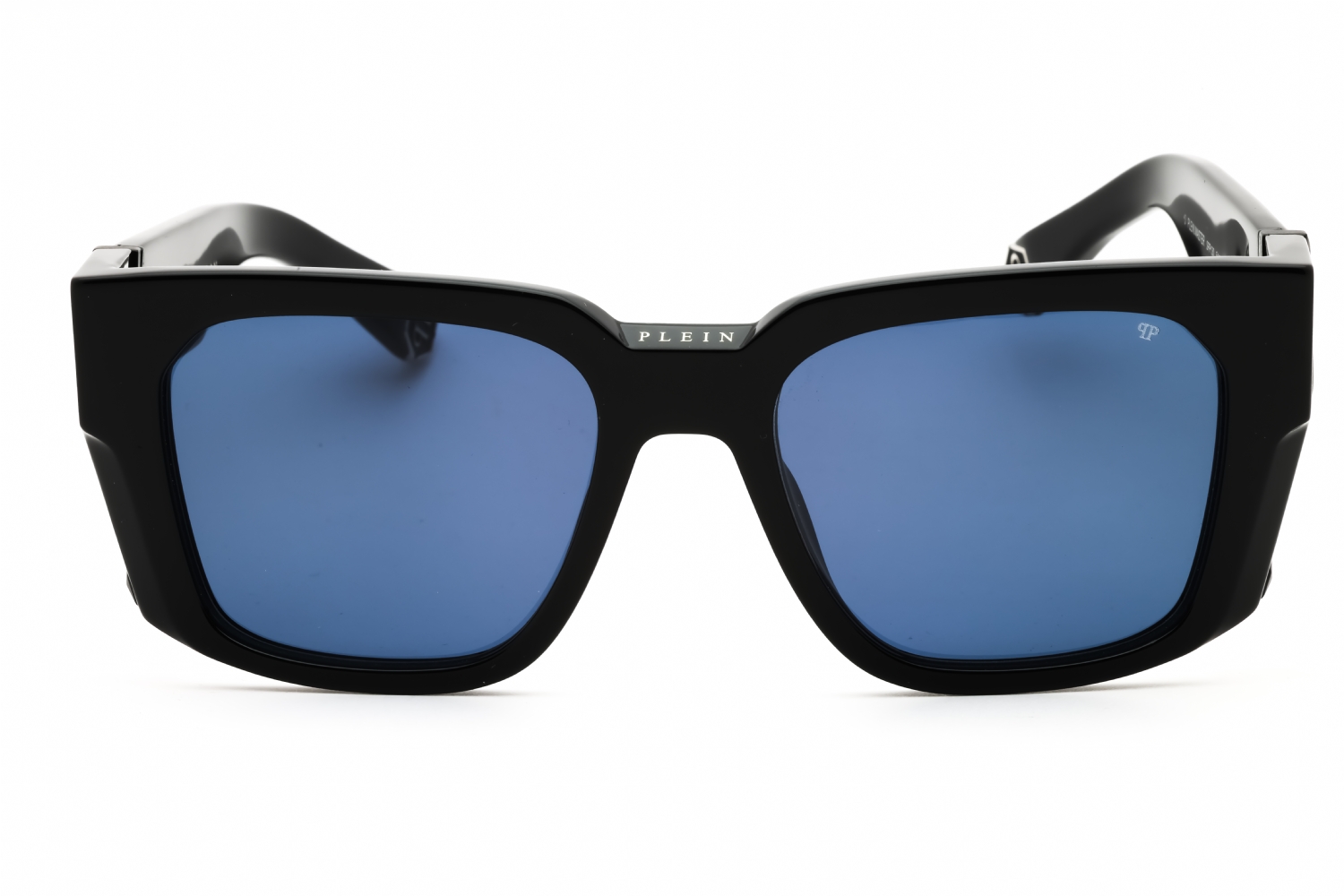 Philipp Plein SPP130M - Shiny Black, Acetate, Rectangle frame