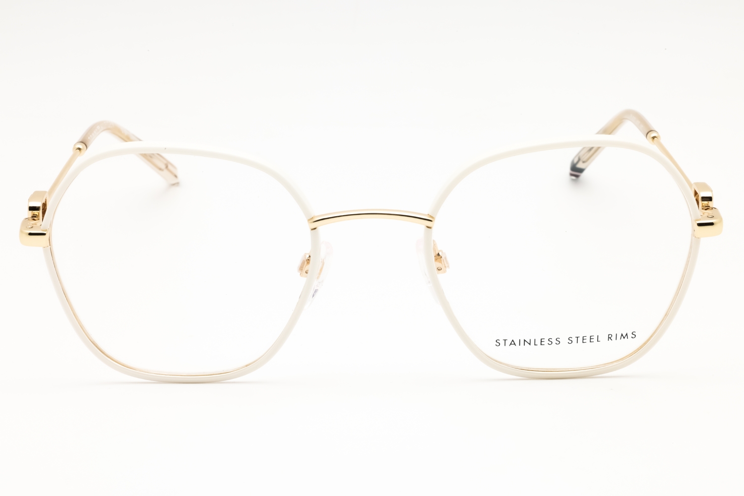 Tommy Hilfiger TH 2153 - Ivory Gold, Metal, Round frame