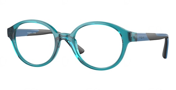 Vogue Junior Optical VY2025 - Transparent Blue, Acetate, Oval frame
