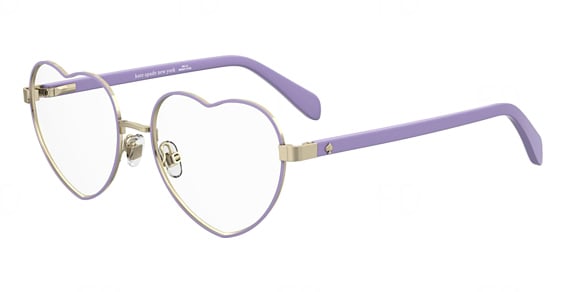 Kate Spade KS Andra 2/G - Lilac, Stainless Steel, Mixed Shapes frame