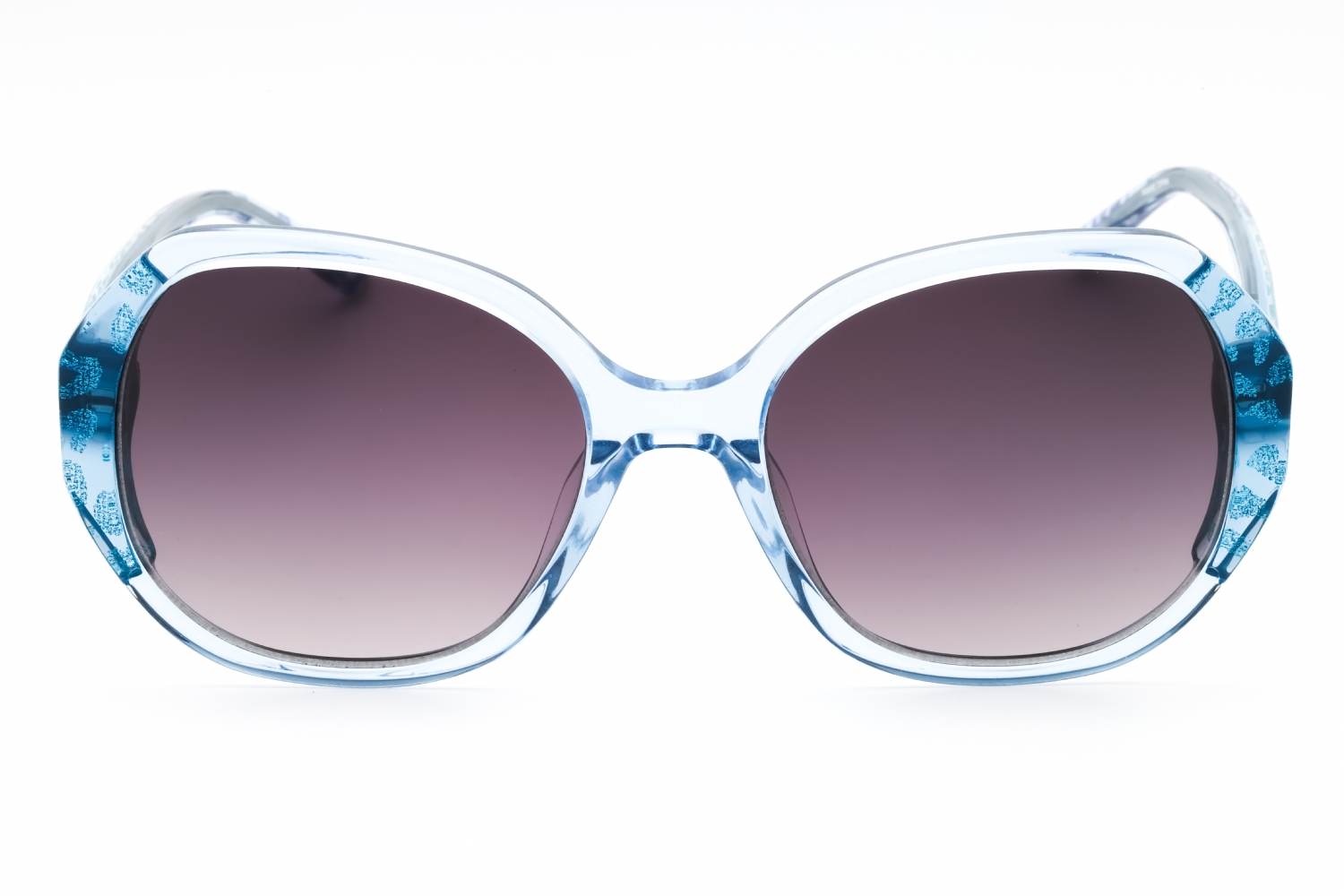 Bebe BB7245 - Blue Animal, Acetate, Oval frame