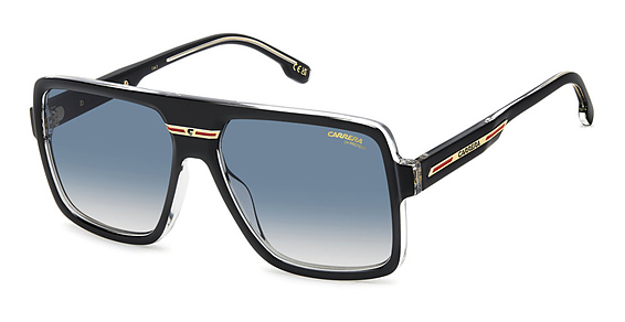 Carrera Victory C 09/S - 7c508 Black Cry, Plastic, Rectangle frame