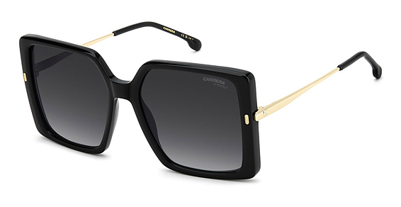 Carrera 3070/S - 2m29o Blk Gold B, Acetate, Rectangle frame