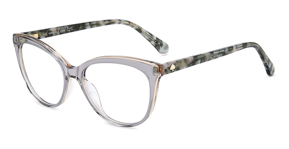 Kate Spade KS Kariane 2 - Grey Pink, Acetate, Oval frame