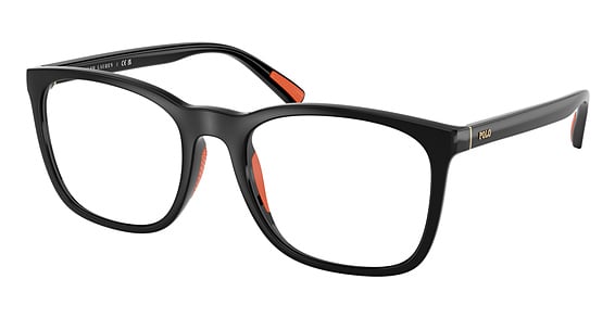 Polo PH2281U - Shiny Black, Acetate, Oval frame