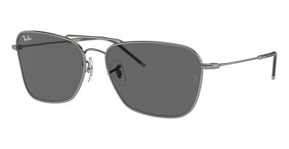 Ray-Ban RBR0102S CARAVAN REVERSE - Gunmetal, Metal, Aviator frame