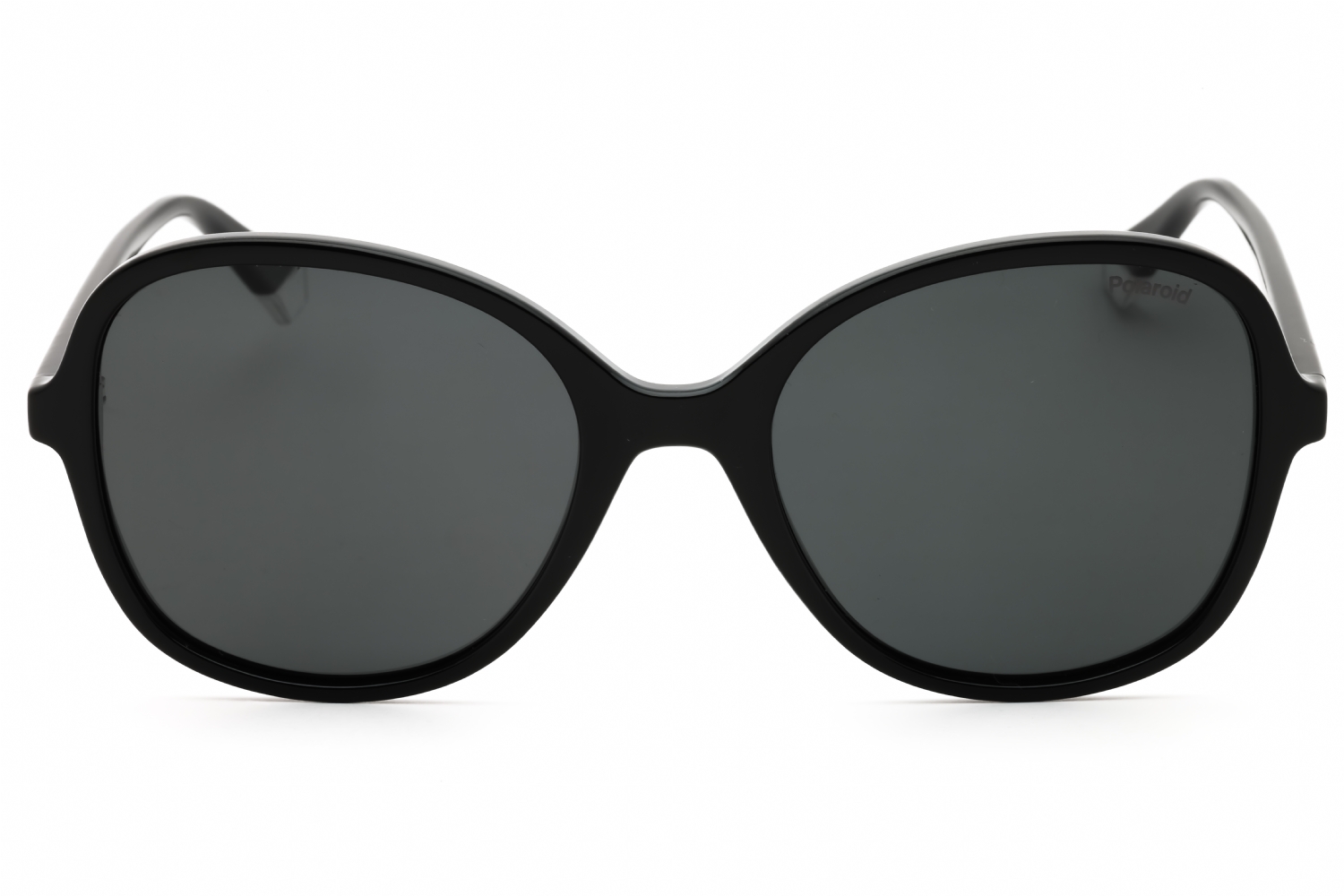 Polaroid PLD 4136/S - Black, Acetate, Oval frame