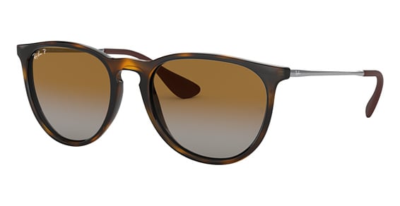 Ray-Ban RB4171F ERIKA - Light Havana, Acetate, Oval frame