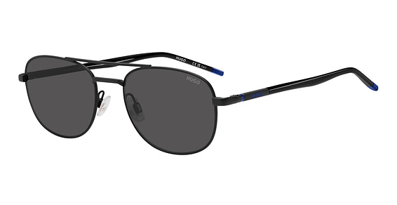 HUGO HG 1375/S - 003ir Mtt Black, Metal, Aviator frame