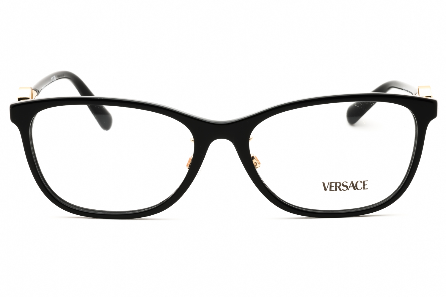 Versace 0VE3297D - Black, Plastic, Rectangle frame