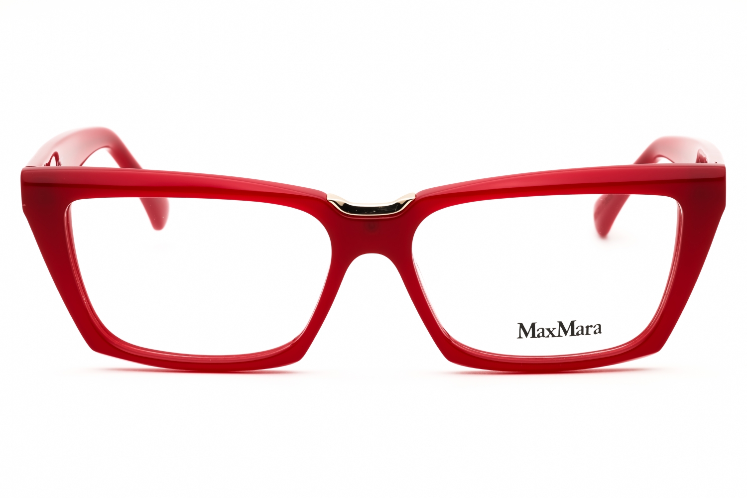 Max Mara MM5180 - Shiny RED, Acetate, Cat Eye frame