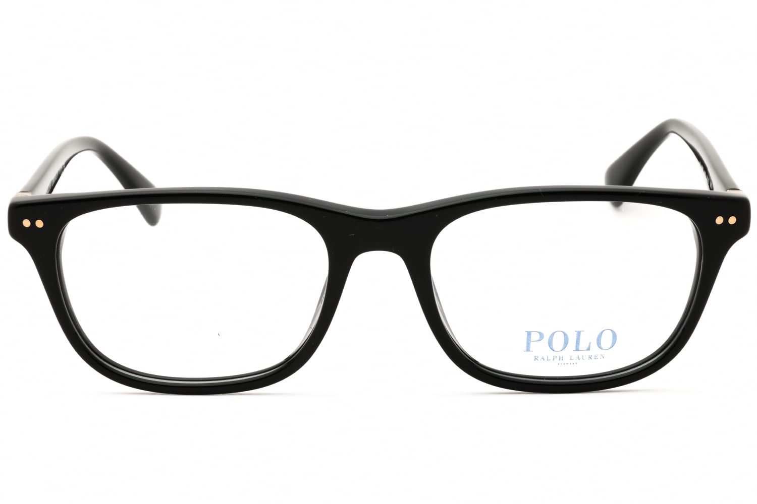 Polo PH2280F - Shiny Black, Acetate, Rectangle frame