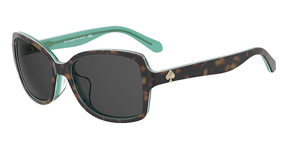 Kate Spade Ayleen/F/S/US - Phwib Havgreen H, Acetate, Rectangle frame