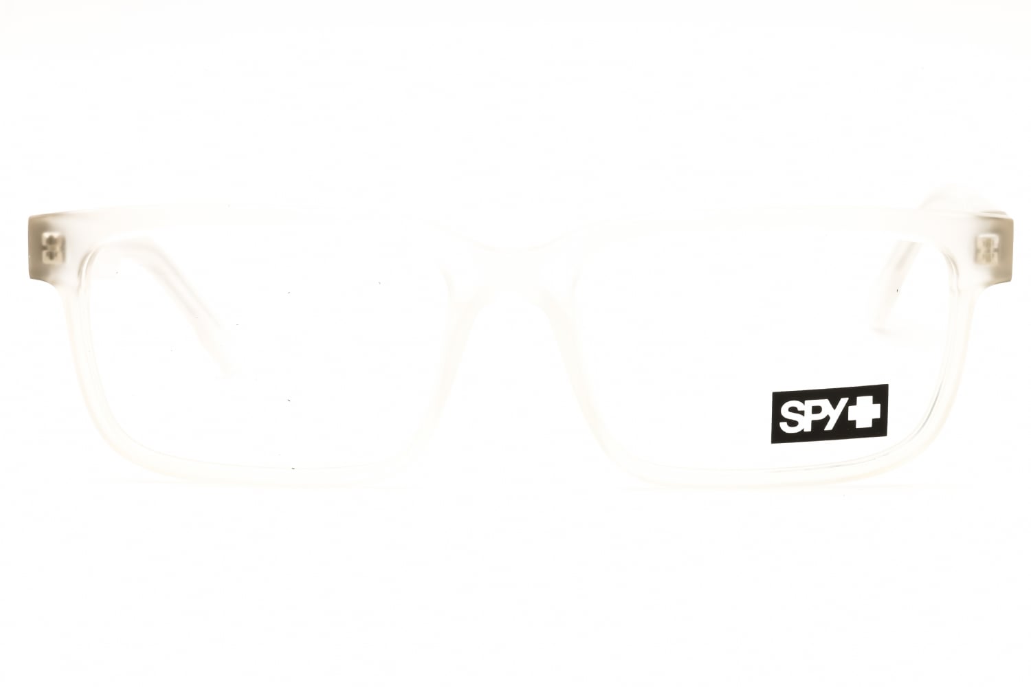 SPY RAFE 56 - Matte Clear, Acetate, Rectangle frame