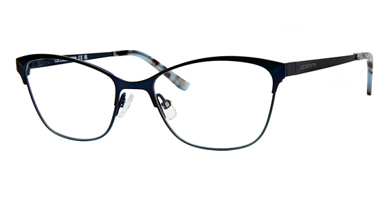 Liz Claiborne L 476 - Blue Shaded, Stainless Steel, Cat Eye frame