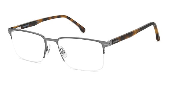 Carrera 325/US - Matte Dark Ruthenium, Stainless Steel, Rectangle frame