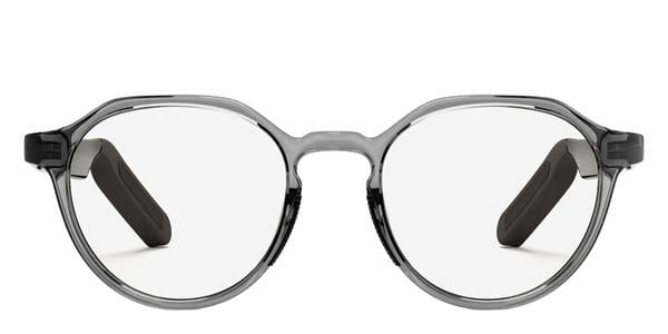 Reebok Jet Smart Eyewear Powered by Lucyd - Grey, Plastic, Round frame