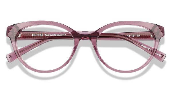 KITS Jade - Purple, Acetate, Cat Eye frame