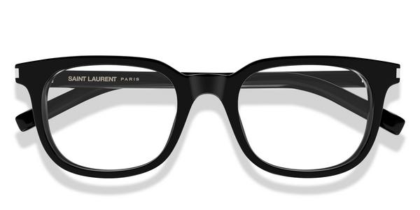 Saint Laurent SL 840 - Black, Acetate, Round frame