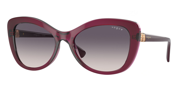 Vogue VO5515SB - Transparent Cherry, Acetate, Cat Eye frame