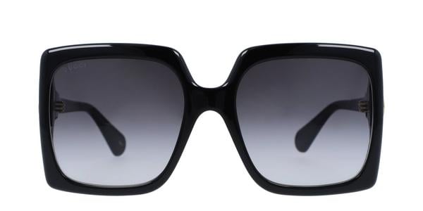 Gucci GG0876S - Black, Acetate, Rectangle frame