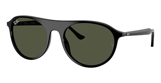 Ray-Ban RB2215 - Black, Plastic, Aviator frame
