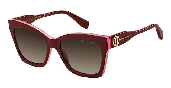 Marc Jacobs Marc 853/S - Dhvha Burg Fuch, Acetate, Cat Eye frame