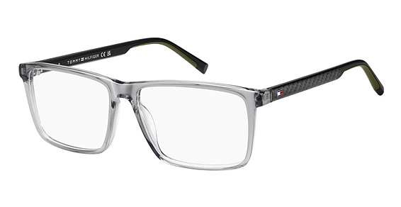 Tommy Hilfiger TH 2198 - Grey Green, Acetate, Rectangle frame