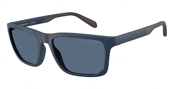 Emporio Armani EA4219 - Matte Blue, Acetate, Rectangle frame