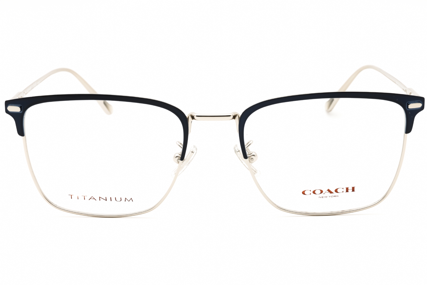 COACH 0HC5149T - Blue Silver, Titanium, Rectangle frame